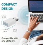 D-Link AC1300 USB WiFi Adapter —2.4/5GHz Dual Band Wireless Internet Travel Size - Image 3