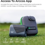 Arccos Smart Laser Subscription Rangefinder w/Slope + Wind, Plays-Like Yardage | - Image 8
