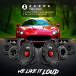 DS18 Bundle Car Speakers 4X PRO-GM6B 6.5" Midrange Speakers and 4X PRO-TWX1/BK - Image 5