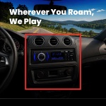 BOSS Audio Systems 616UAB Single DIN Bluetooth Car Stereo, No DVD, USB - Image 4