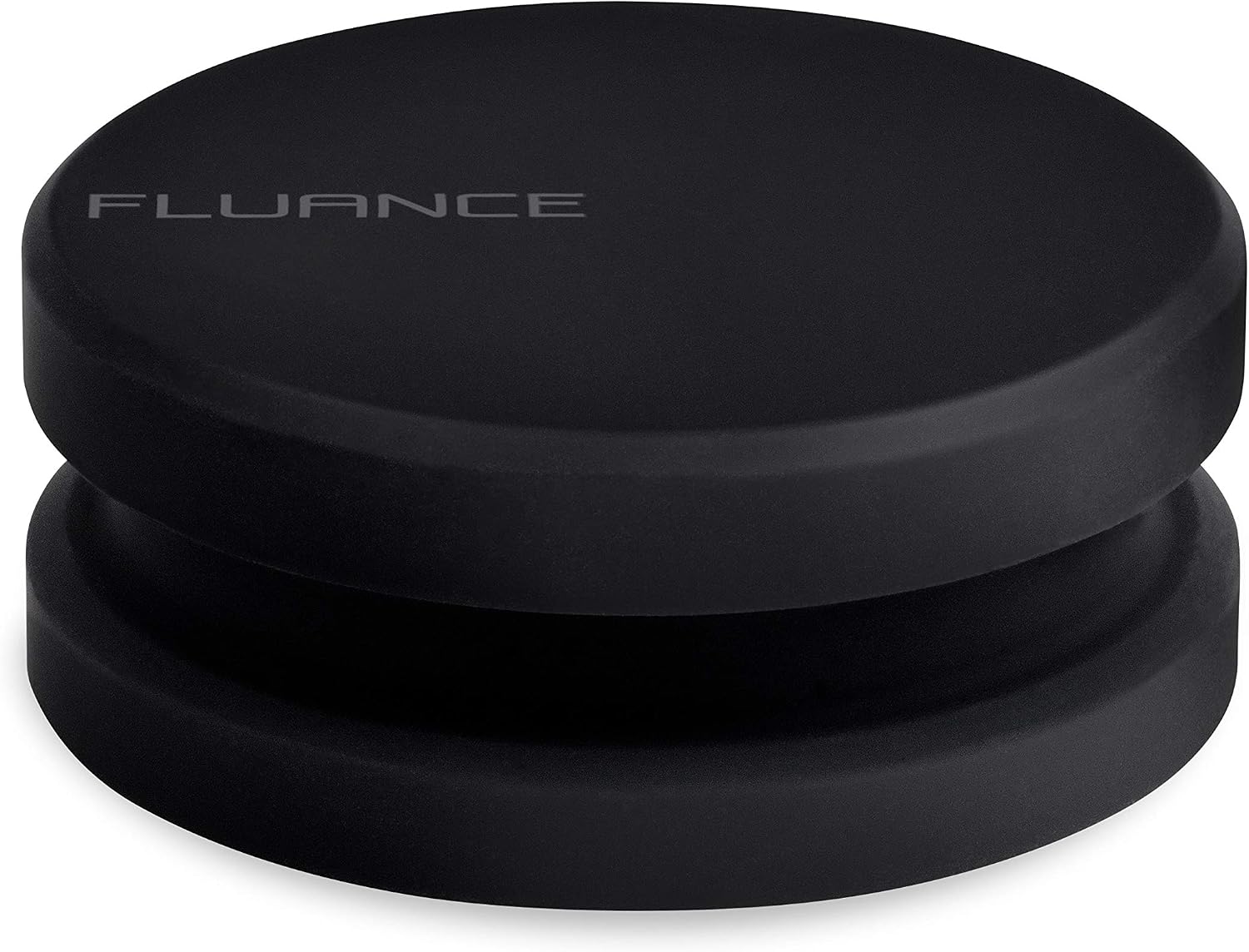 81AMq9x3F6L._AC_SL1500_.jpg Fluance HiFi Vinyl Record Weight Stabilizer High Mass 760 gram Steel LP Disc - Image 1