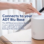 ADT Blu Indoor Siren, 105dB Alarm Extender, Wireless, Plan Required - Image 7