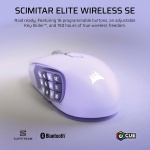 Corsair Scimitar Elite Wireless SE MMO MOBA PC Gaming Mouse – White - Image 2