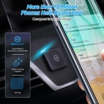 Rectangle Flat Stick On Dashboard Magnetic Car Mount Holder for Cell Phones and - Image 2