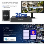 AMLINK 12MP 8CH AI NVR (8-Port PoE), Smart NVR, Human Detection & Vehicle - Image 5