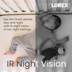 Lorex Classic App | 2K Dual Lens Indoor Pan-Tilt Wi-Fi Security Camera - Image 7