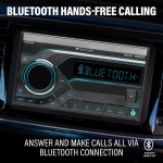 Planet Audio PM40RGB Car Stereo - Double Din, Bluetooth Audio and Hands-Free - Image 2