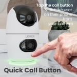 Lorex Classic App | 2K Dual Lens Indoor Pan-Tilt Wi-Fi Security Camera - Image 6