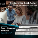 D-Link 28-Port Gigabit Smart Managed PoE+ Switch, 24 PoE+ Ports (370W) + 4 SFP - Image 14