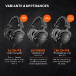 beyerdynamic DT 770 PRO 80 Ohm Over-Ear Studio Headphones in Gray. Enclosed - Image 8