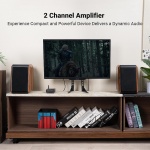 Fosi Audio BT20A Bluetooth Stereo Amplifier, 2 Channel Home Audio Component - Image 7