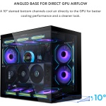 Lian Li O11D MINI V2 Flow-ATX Mid-Tower PC Case-Black-O11DMIV2FX - Image 6