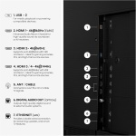 Hisense 65“ Hi-QLED S7 CanvasTV Series 4K UHD Google Smart Art TV - Image 14