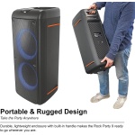 Rockville Rock Party 9 Dual 8" Portable Rechargeable Bluetooth Speaker - Image 6