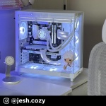 NZXT H6 Flow | CC-H61FB-01 | Compact Dual-Chamber Mid-Tower Airflow Case | - Image 9