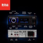 BOSS Audio Systems 616UAB Single DIN Bluetooth Car Stereo, No DVD, USB - Image 3