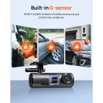 70mai Dash Cam M310, Dash Camera for Cars 1296P QHD, Smart Dash Cam Front Built - Image 6