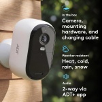 ADT Blu Outdoor Security Camera, 2K Video, Wireless, Battery, Plan Required - Image 4