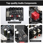 AIYIMA T20 Fully Balanced ECC83 Tube Preamplifier for Home Audio,XLR/RCA - Image 7