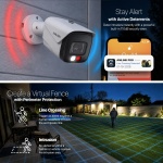 AMLINK 2-Pack 5MP Security AI IP PoE Camera, Indoor Outdoor Surveillance Bullet, - Image 4