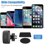 Magnetic Phone Car Mount, [2 Pack] Air Vent Car Phone Mount Holder, Phone Holder - Image 6