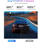 VIOFO A329S 4K 60FPS Dash Cam Front and Rear, STARVIS 2 HDR, Wi-Fi 6 - Image 3