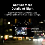THINKWARE ARC Dash Cam 2K QHD Front and Rear, Wi-Fi, GPS, Touchscreen - Image 4