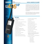Uniden BCD436HP HomePatrol Series Digital Handheld Scanner. TrunkTracker V, - Image 3