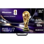 Hisense 55" U7 Mini-LED ULED 4K UHD Best Premium Gaming Google Smart TV (55U7SG,