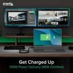 Plugable Thunderbolt 4 Dock, 100W Charging (96W Certified), Dual HDMI Docking - Image 5