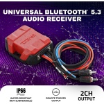 DS18 BTC-Five Bluetooth 5.3 Audio Receiver for Car, Marine & Powersports - Image 2