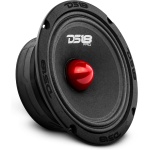 DS18 PRO-GM6.4B Loudspeaker - 6.5", Midrange, Red Aluminum Bullet, 480W Max,