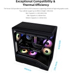 Lian Li V100-ATX Mid-Tower PC Case-Black-V100RX - Image 3