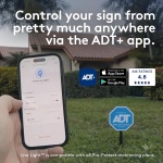 ADT Blu Live Light, Alarm-Activated Sign, Pro Protect Plan Required - Image 8
