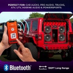 DS18 BTC-Five Bluetooth 5.3 Audio Receiver for Car, Marine & Powersports - Image 4