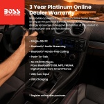 BOSS Audio Systems 616UAB Single DIN Bluetooth Car Stereo, No DVD, USB - Image 2