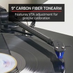Fluance RT87 Reference High Fidelity Turntable Vinyl Record Player, Dual Plinth - Image 4