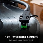 Fluance RT81+ Elite High Fidelity Vinyl Turntable Record Player, Audio Technica - Image 4