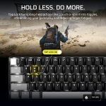 Corsair Clipper PRO MINI 60 Hall Effect Gaming Keyboard – US QWERTY – Black - Image 6