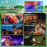Hisense 40-Inch Class QD4SR Series Hi-QLED FHD Smart Roku TV (40QD4SR, 2026 - Image 4