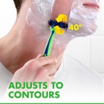 Gillette Sensor3 Sensitive Men's Disposable Razor, 4 Razors - Image 7