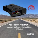 Uniden R7 Extreme Long-Range Laser-Radar Detector, Built-in GPS w/ Real-Time - Image 2